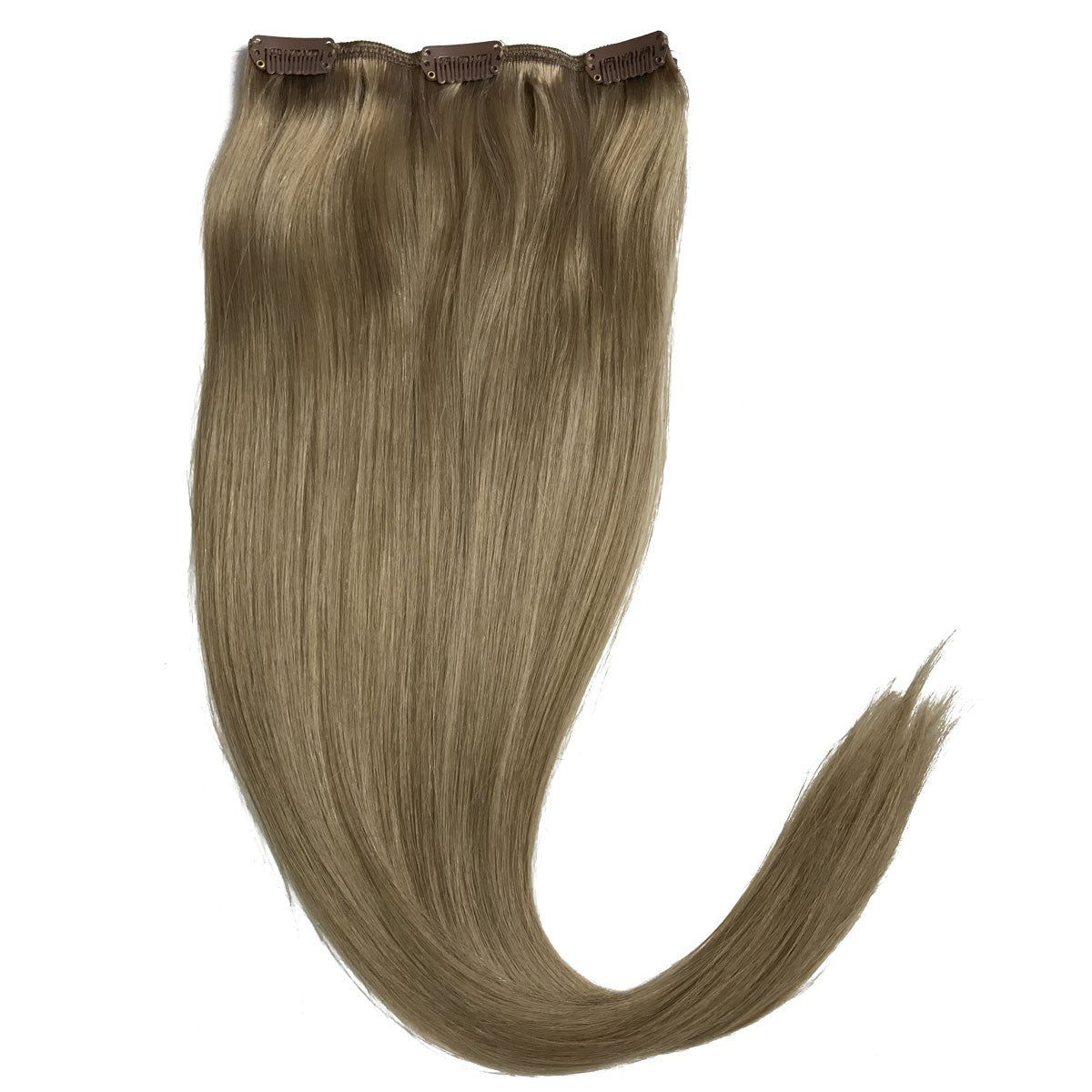 Clip In Extensions Haarteil mit 3 Clips 100% Echthaar Haarverlängerung