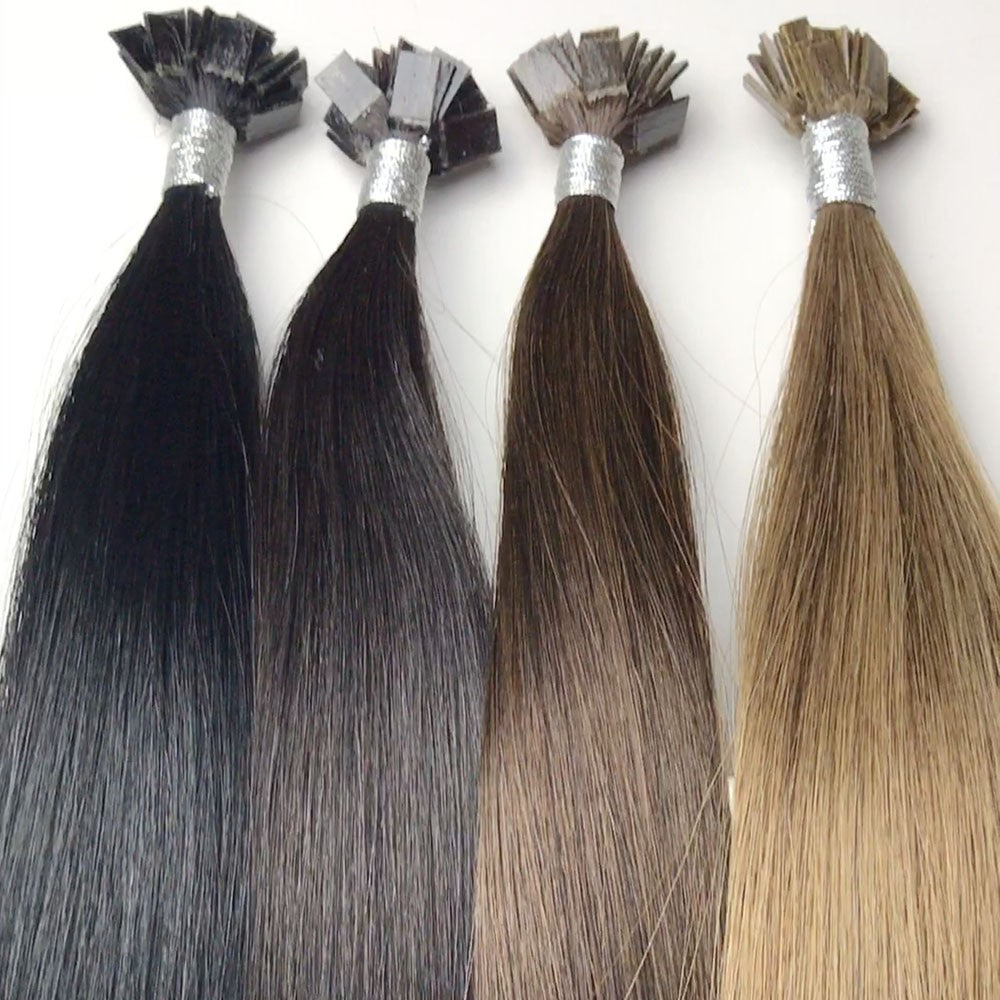 Bonding Echthaar Extensions Original Remy Qualität 45 cm