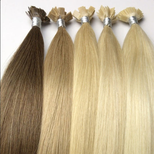 Bonding Echthaar Extensions Original Slawische Remy Qualität